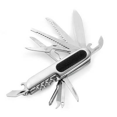 Multifunctional tool, pocket knife, 11 functions