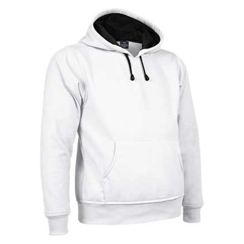 Sweatshirt Denzel WHITE-BLACK XS