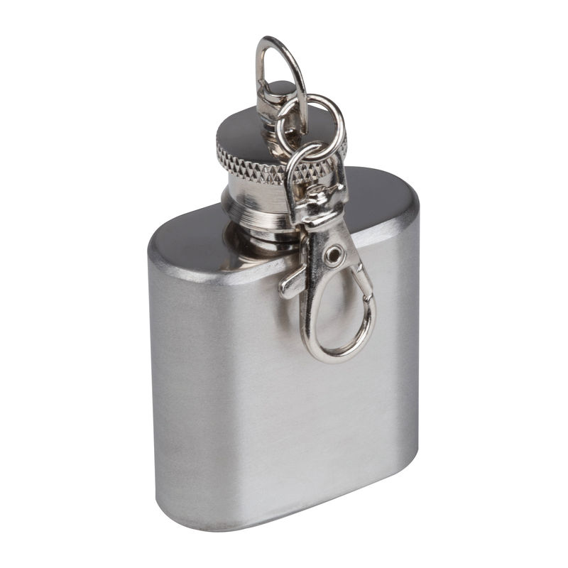 Mini flask in a shape of a key ring